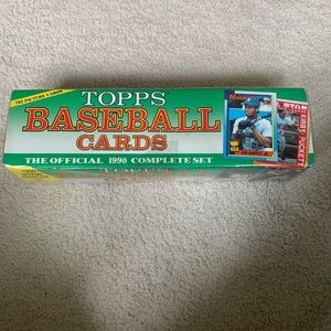 1990 Topps Baseball Complete Set